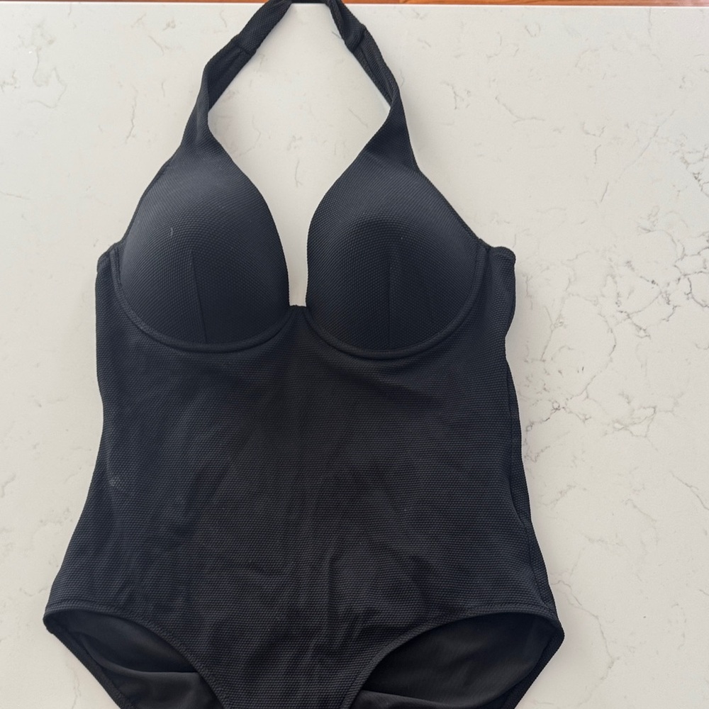 Boden Halter One-Piece Swimsuit size 36D